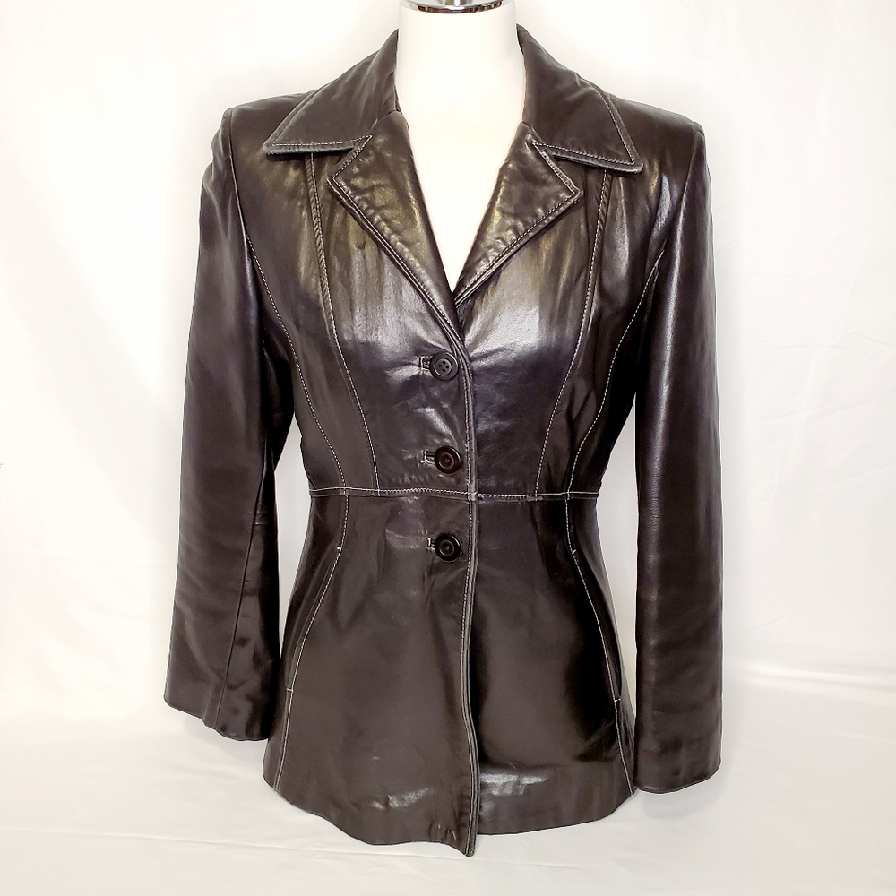 BFC Soft Leather Coat Made In Canada 🇨🇦